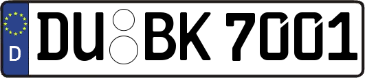 DU-BK7001