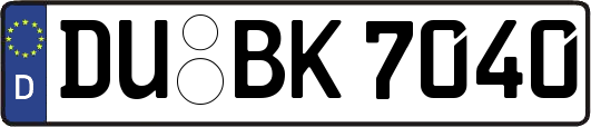 DU-BK7040