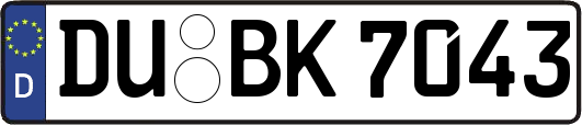 DU-BK7043