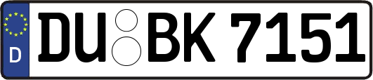 DU-BK7151