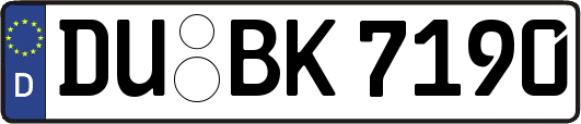 DU-BK7190