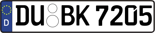 DU-BK7205