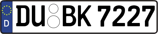 DU-BK7227