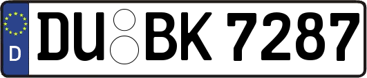 DU-BK7287