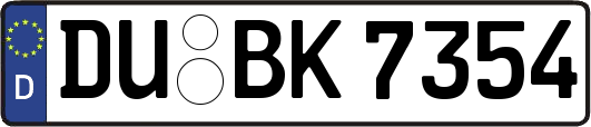 DU-BK7354