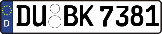 DU-BK7381