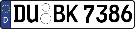 DU-BK7386