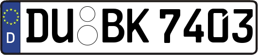 DU-BK7403