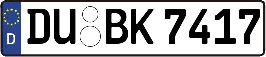 DU-BK7417
