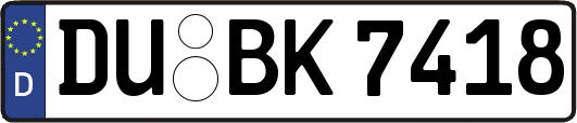 DU-BK7418