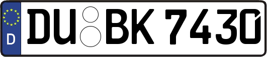 DU-BK7430