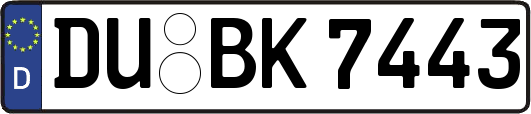 DU-BK7443
