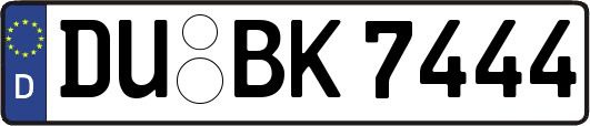 DU-BK7444