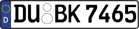 DU-BK7465