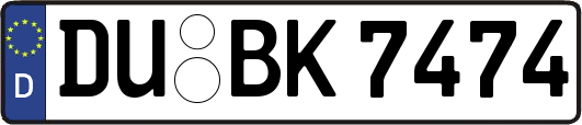 DU-BK7474