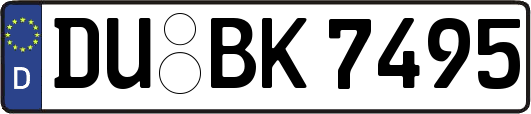 DU-BK7495