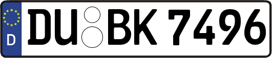 DU-BK7496