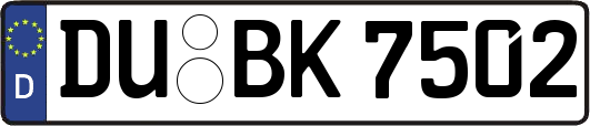 DU-BK7502