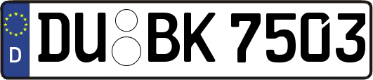 DU-BK7503