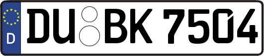 DU-BK7504