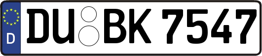 DU-BK7547