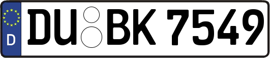 DU-BK7549