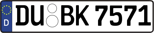 DU-BK7571