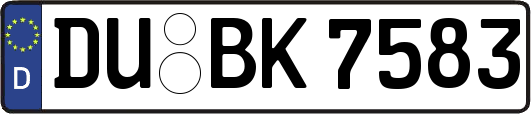 DU-BK7583