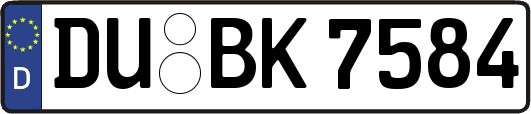 DU-BK7584
