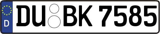 DU-BK7585