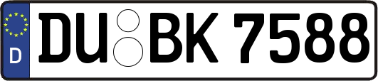 DU-BK7588