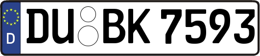 DU-BK7593