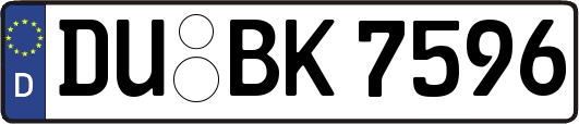 DU-BK7596