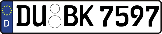 DU-BK7597