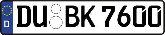 DU-BK7600