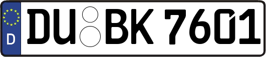 DU-BK7601