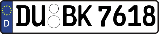 DU-BK7618