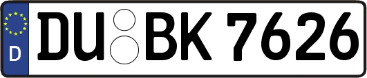 DU-BK7626