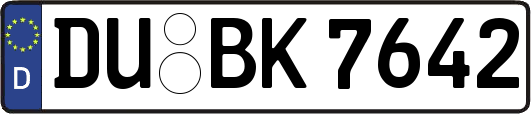 DU-BK7642