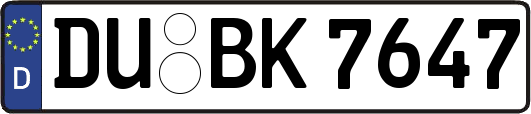 DU-BK7647