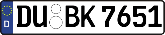 DU-BK7651