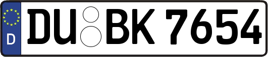 DU-BK7654