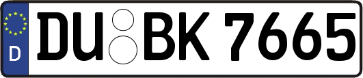 DU-BK7665