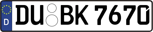 DU-BK7670