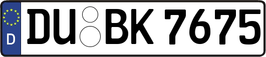 DU-BK7675