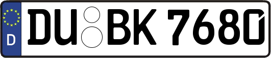 DU-BK7680
