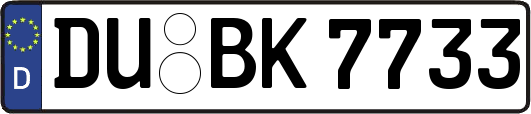 DU-BK7733