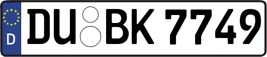DU-BK7749