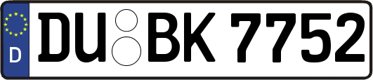 DU-BK7752