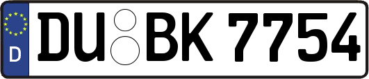 DU-BK7754